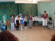 Performance by the pupils